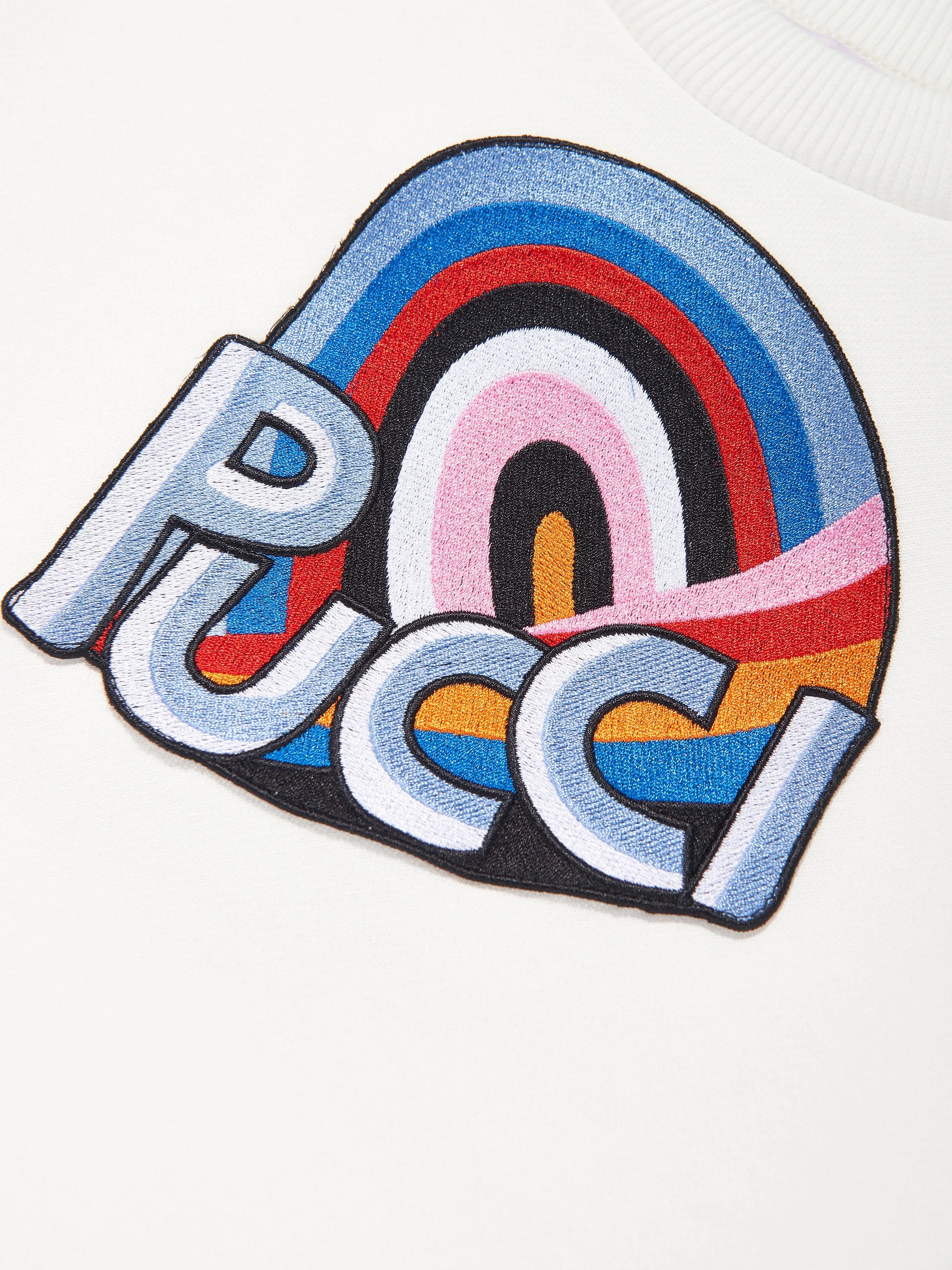 PUCCI Girls Logo Sweatshirt in Ivory
