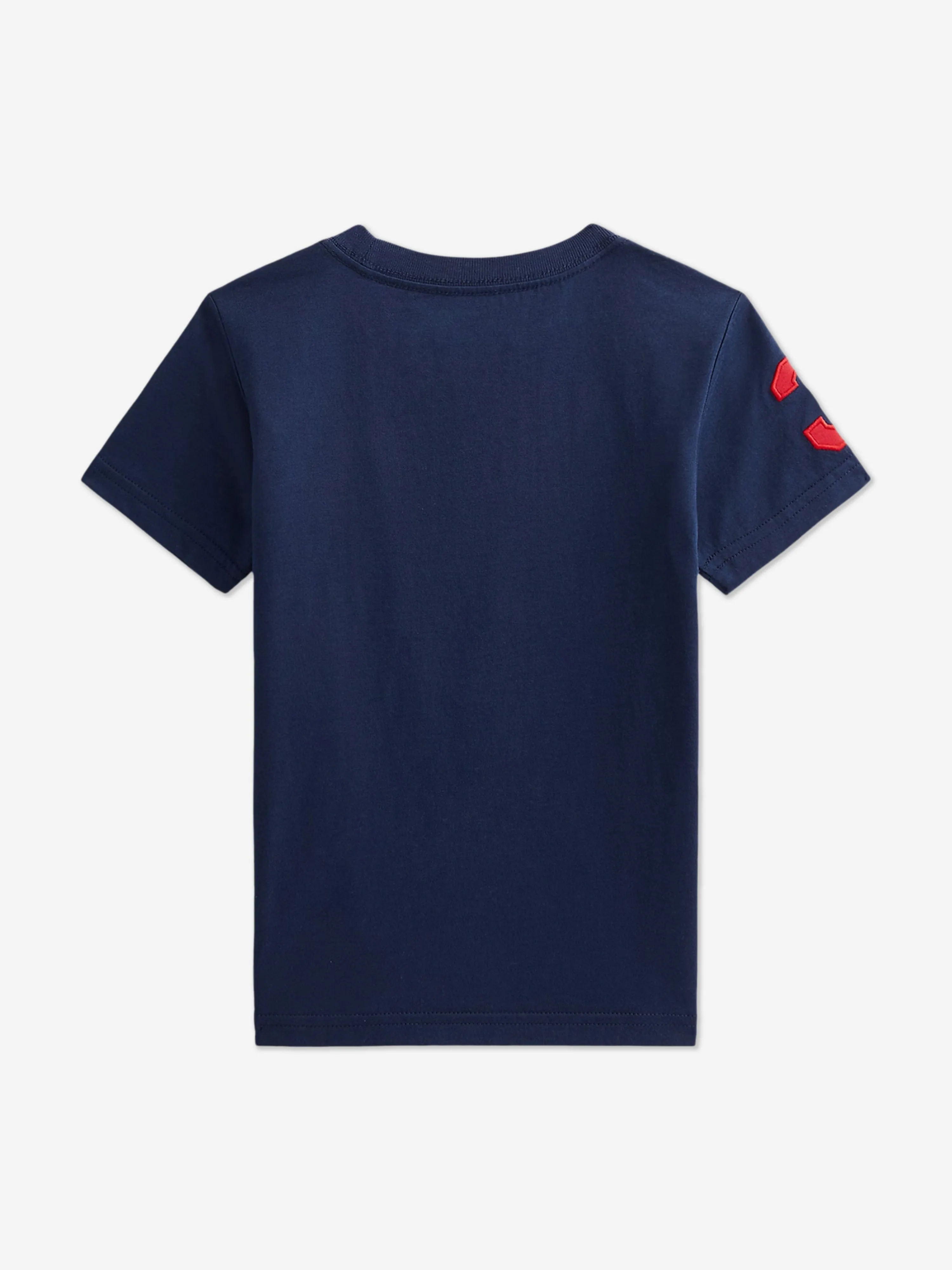 Ralph Lauren Boys Jersey Logo T-Shirt in Navy