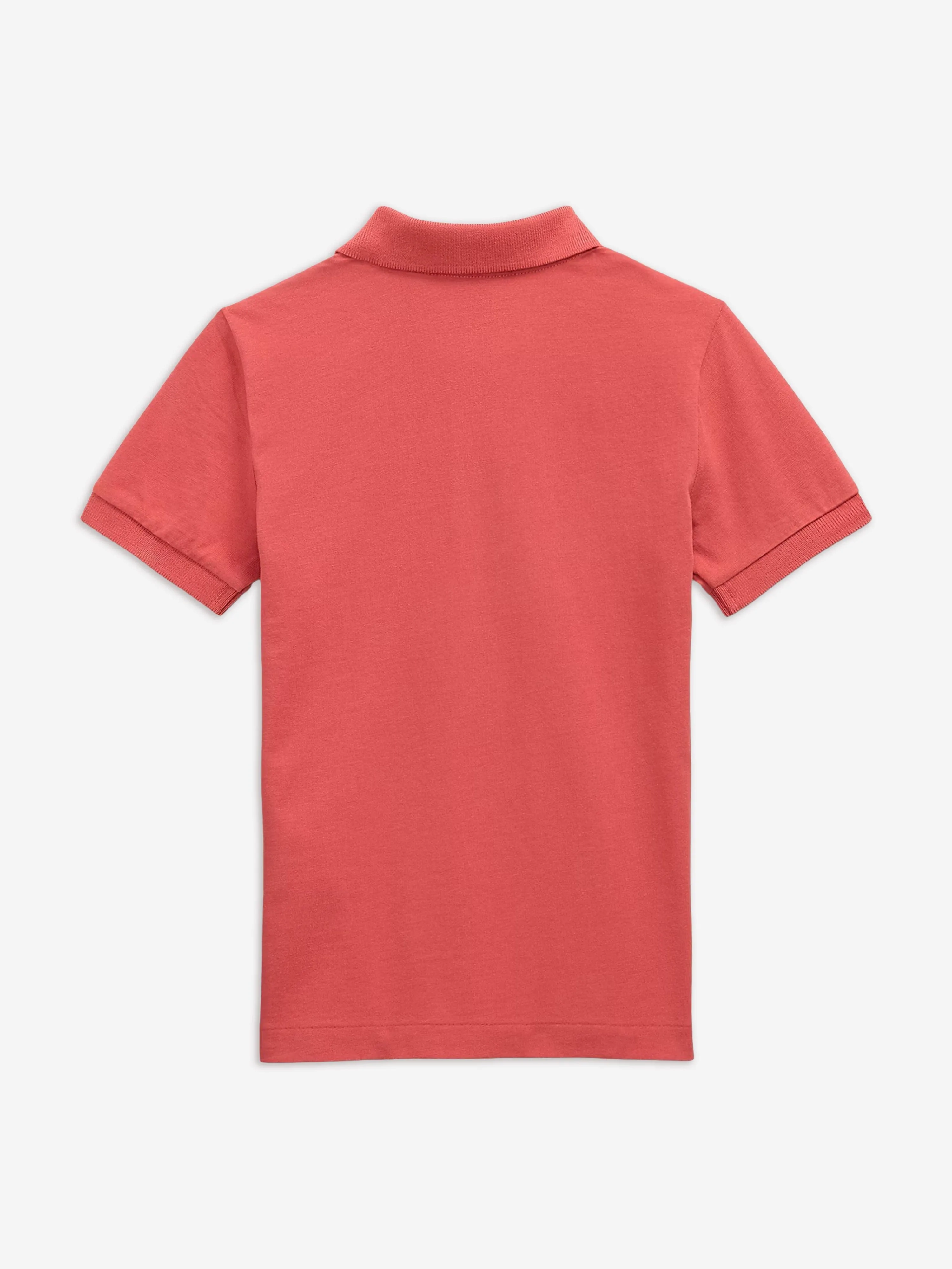Ralph Lauren Boys Pocket Polo Shirt in Red