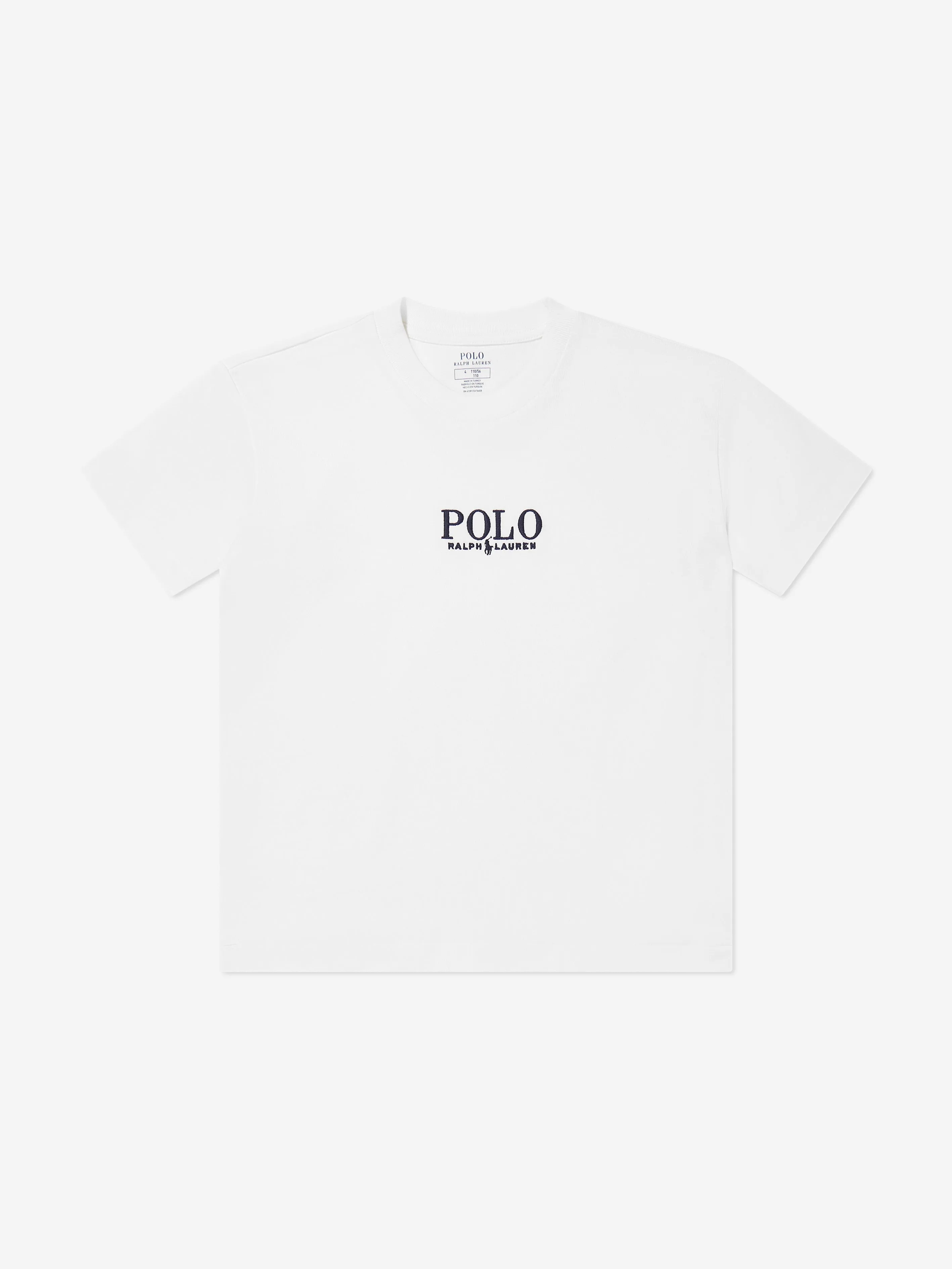 Ralph Lauren Boys Polo T-Shirt in White