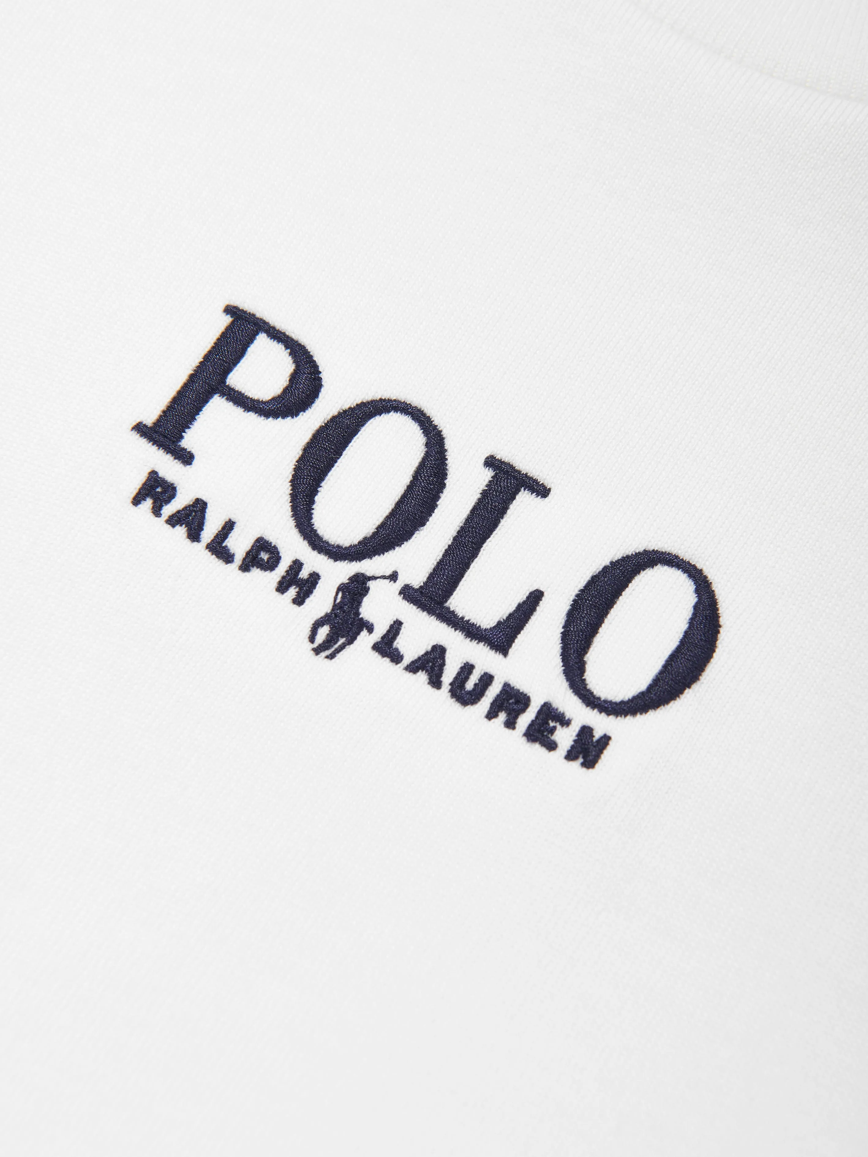 Ralph Lauren Boys Polo T-Shirt in White