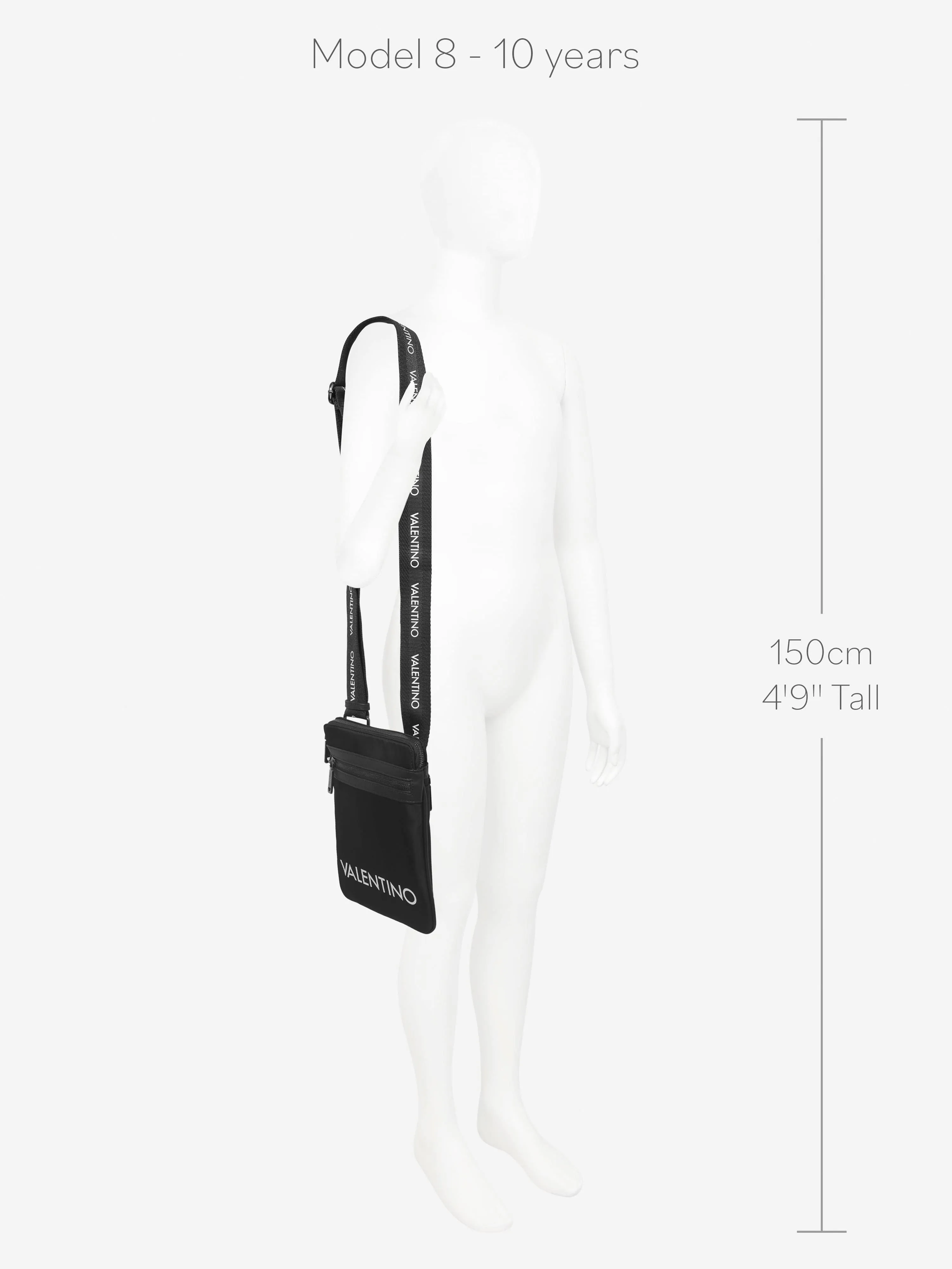 Valentino Kylo Crossbody Bag in Black (25cm)