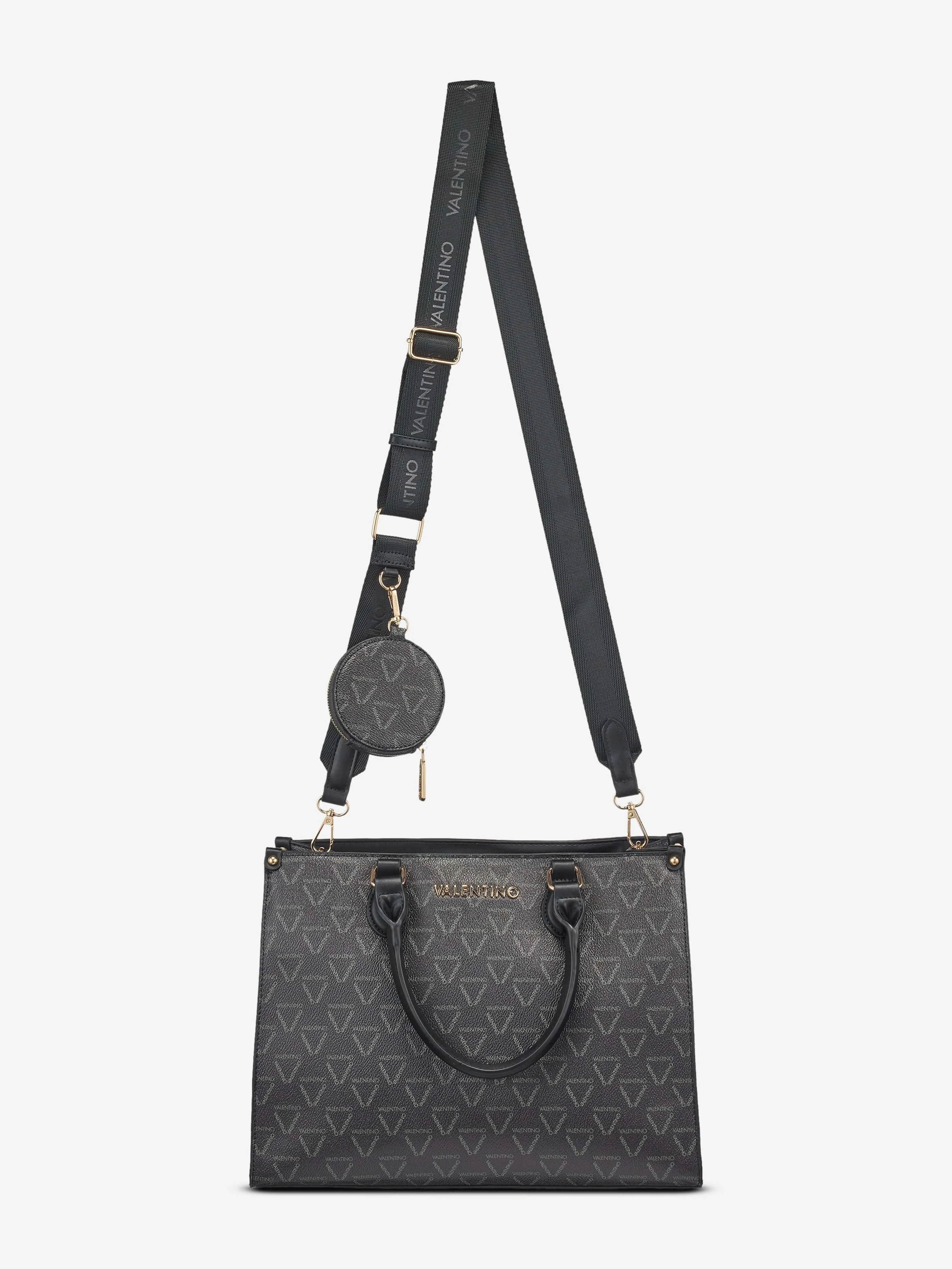 Valentino Lady Re Tote Bag in Black (35cm)