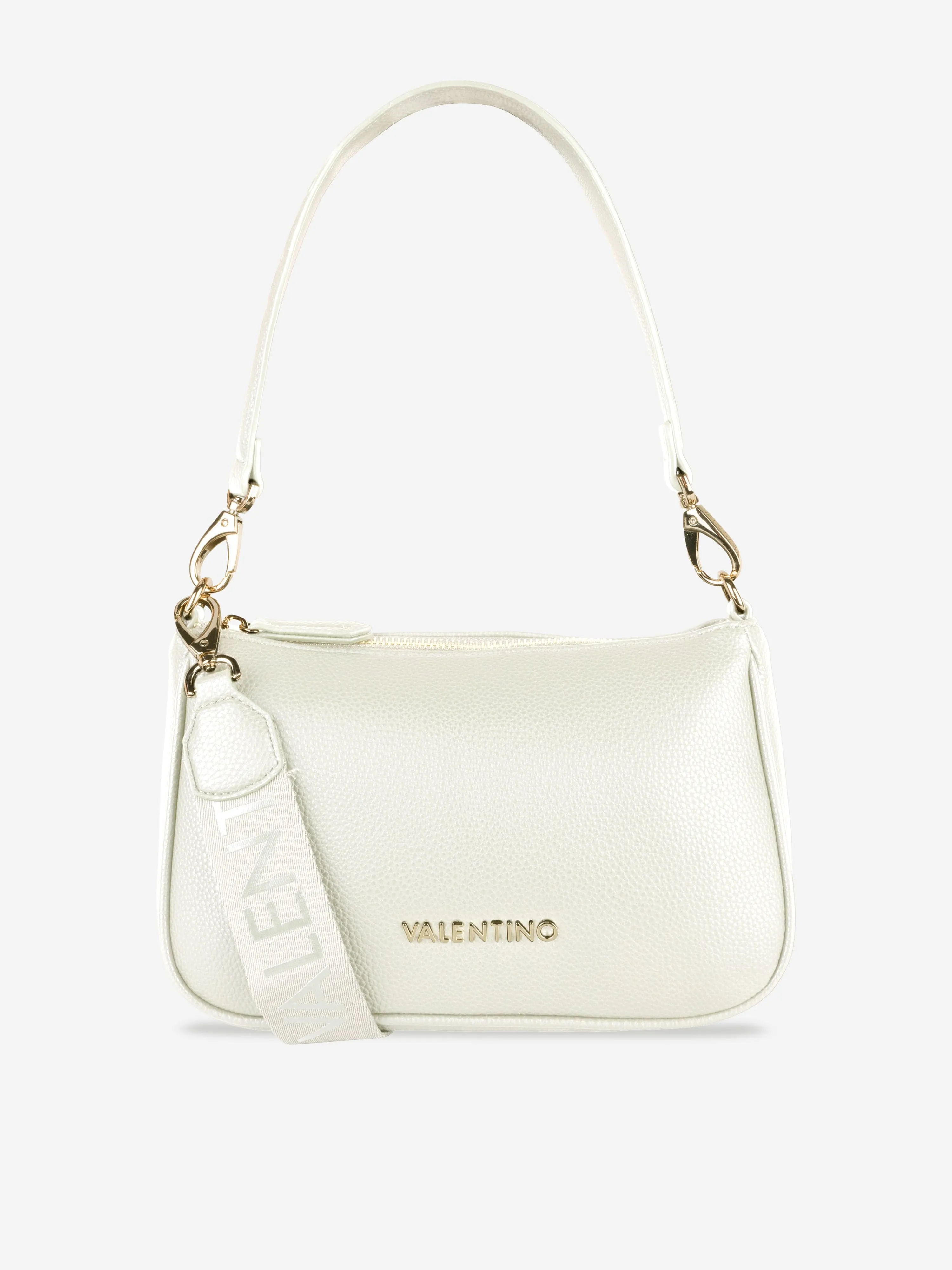 Valentino Never Shoulder Bag in Ivory (25cm)