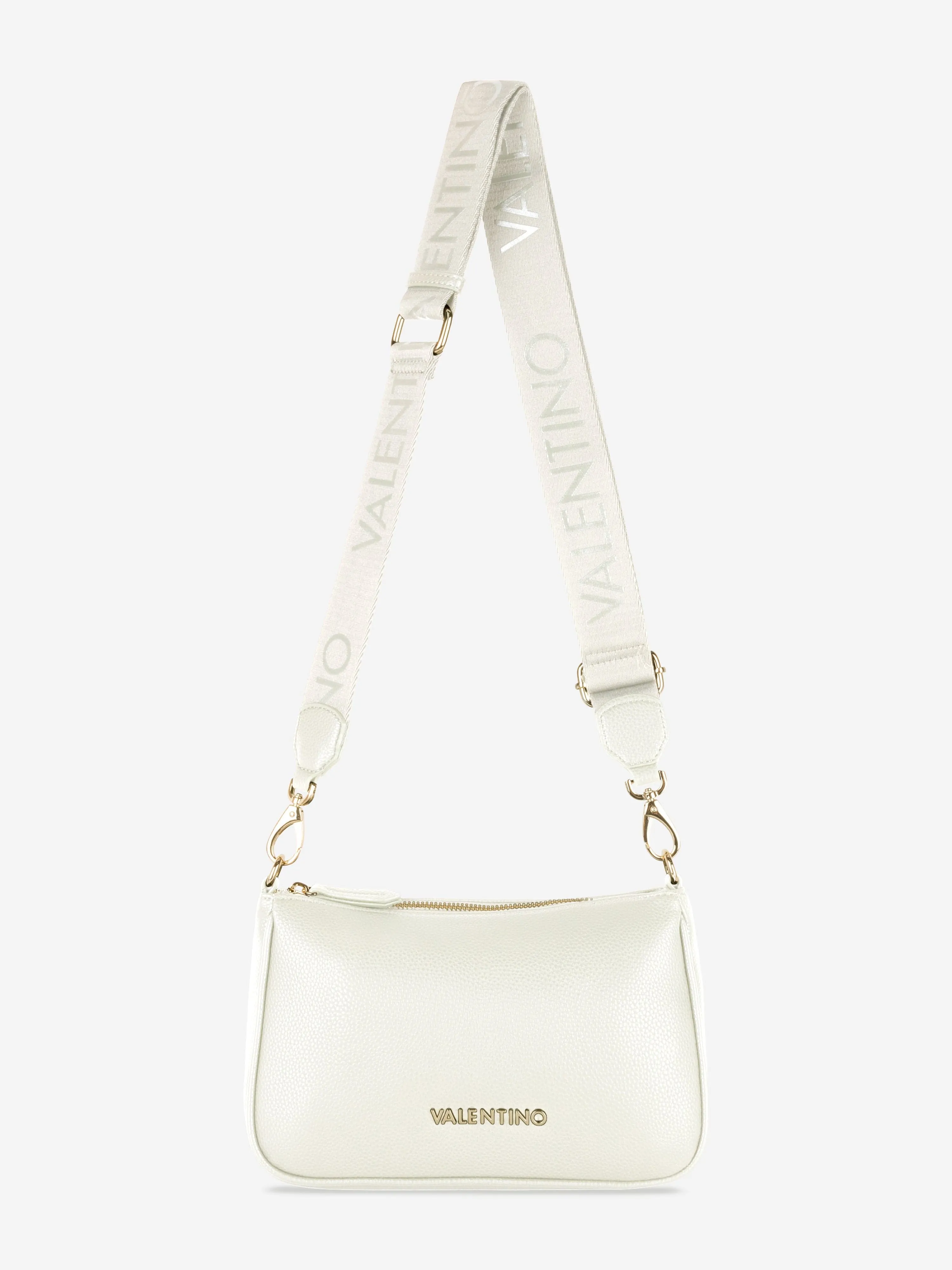 Valentino Never Shoulder Bag in Ivory (25cm)