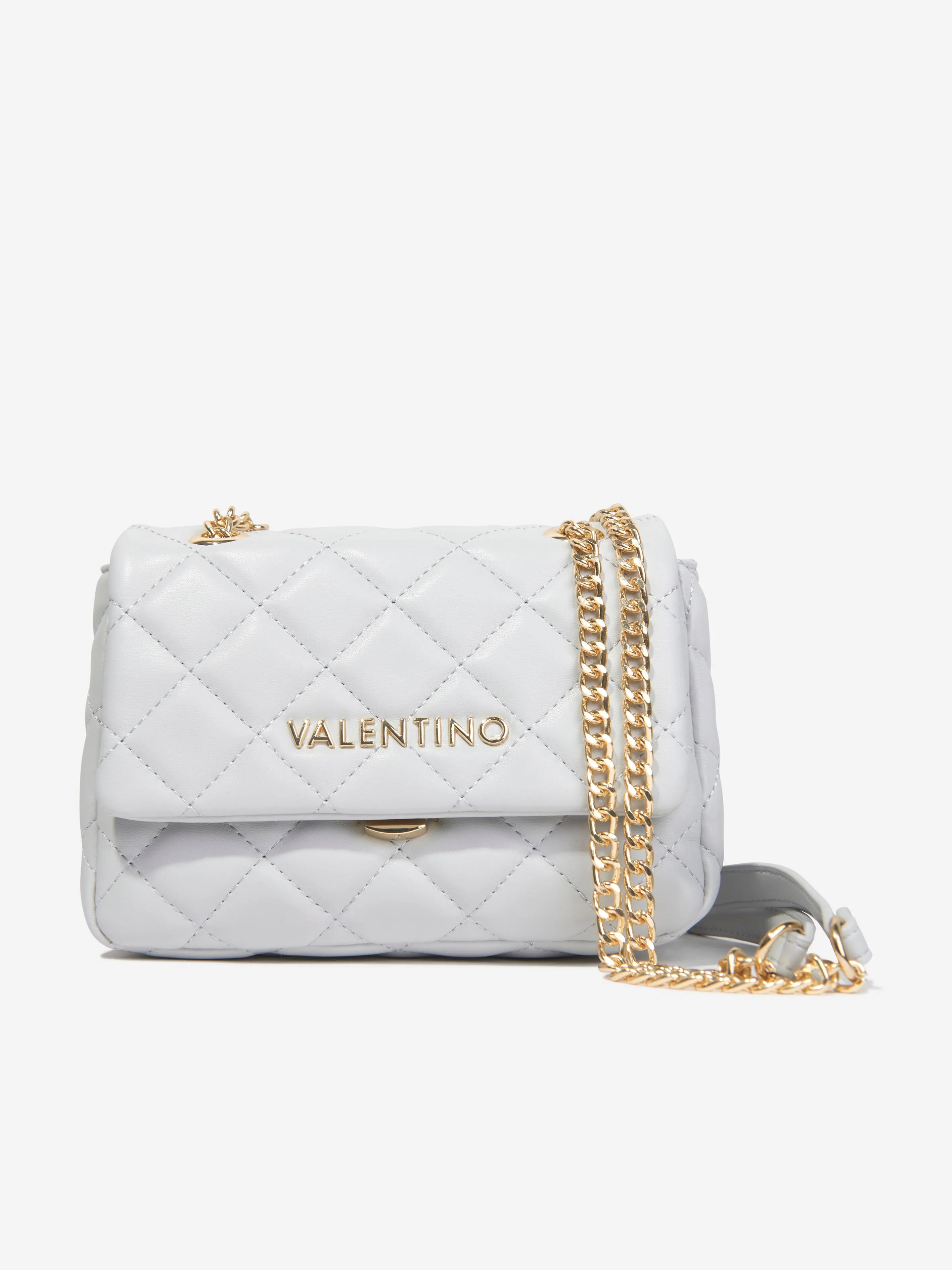 Valentino Ocarina Flap Bag in White (18.5cm)