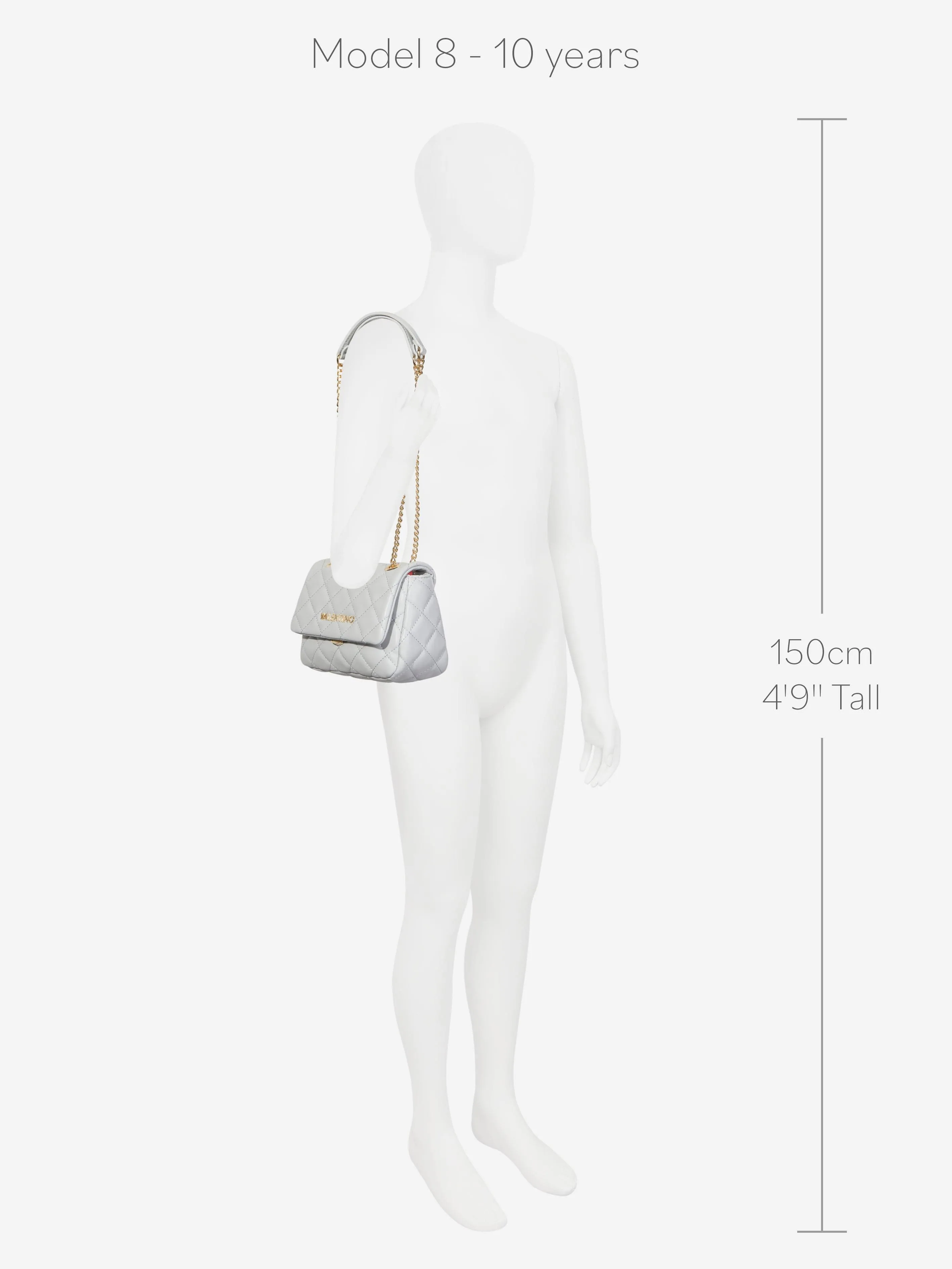 Valentino Ocarina Flap Bag in White (18.5cm)