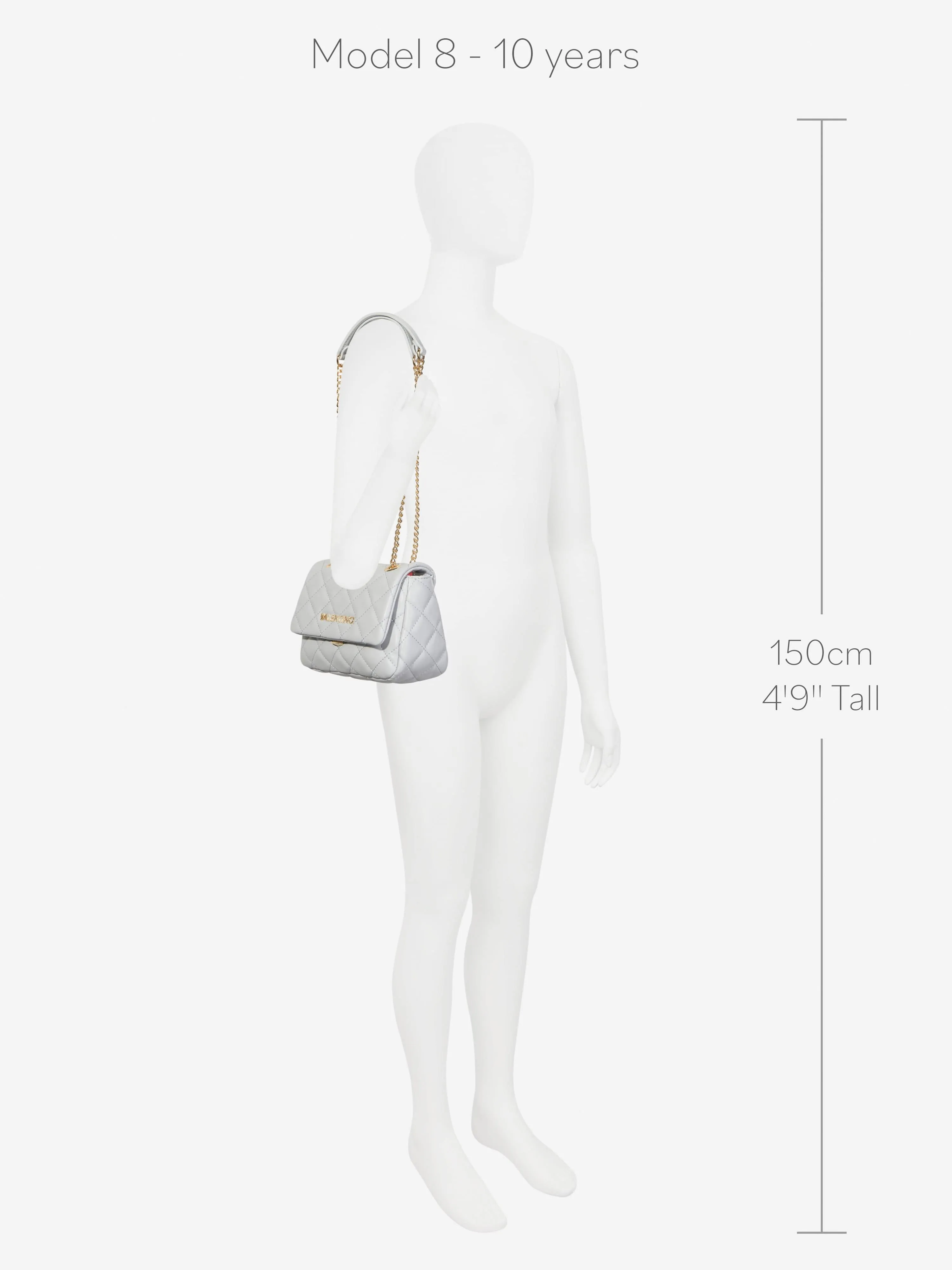Valentino Ocarina Flap Bag in White (18.5cm)