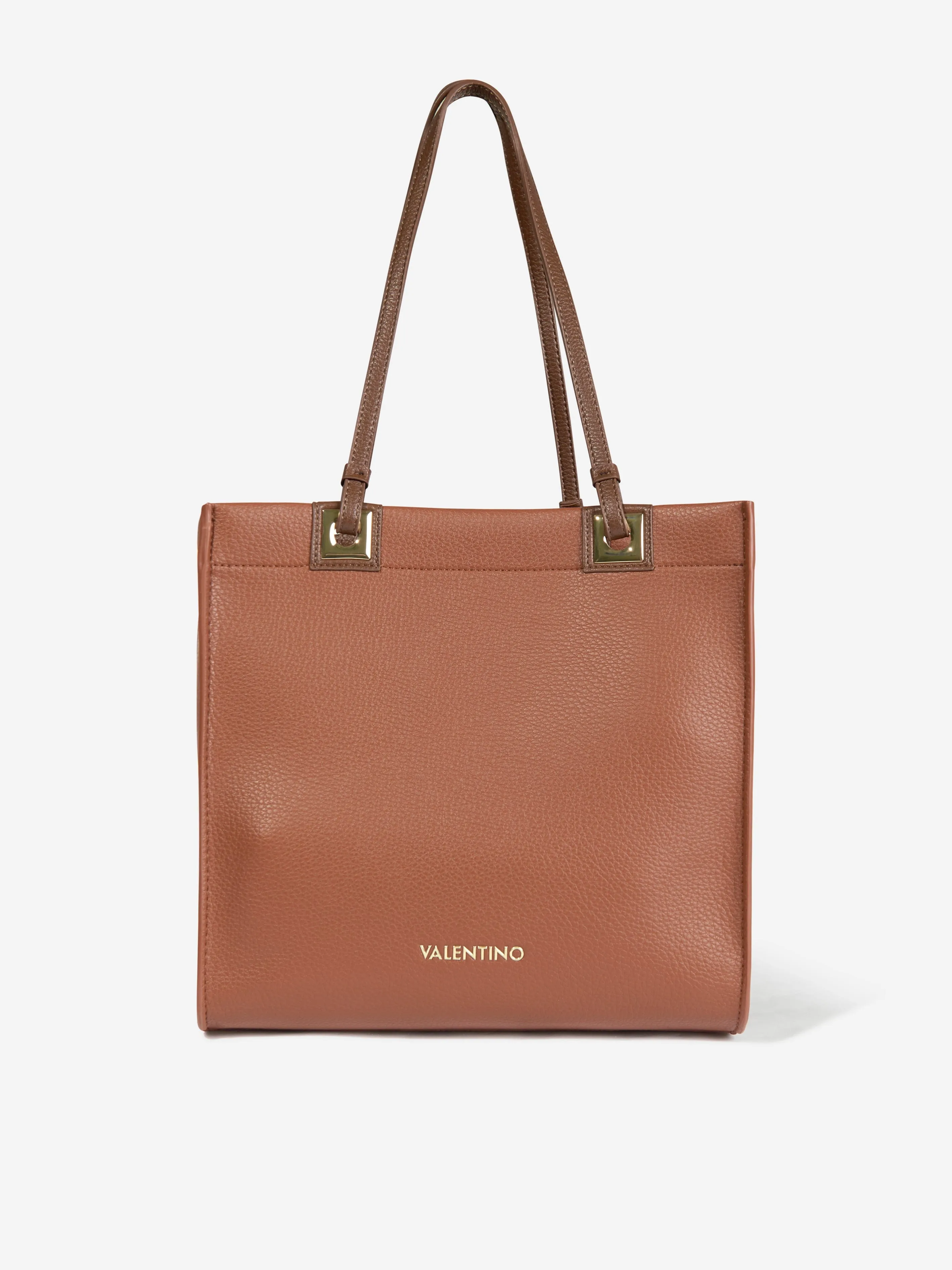 Valentino Post Re Tote Bag in Brown (33cm)