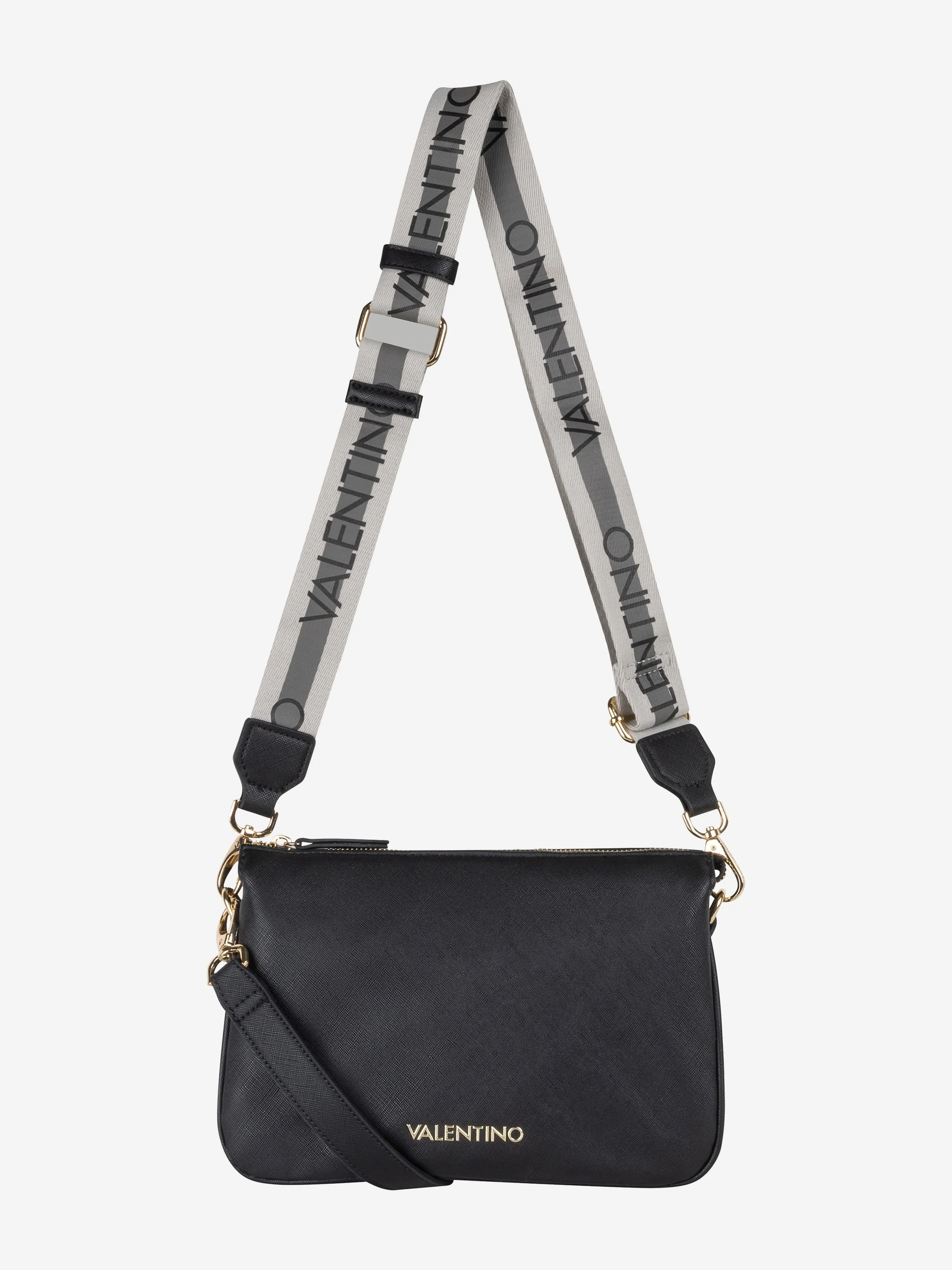 Valentino Zero Re Pochette in Black (26cm)