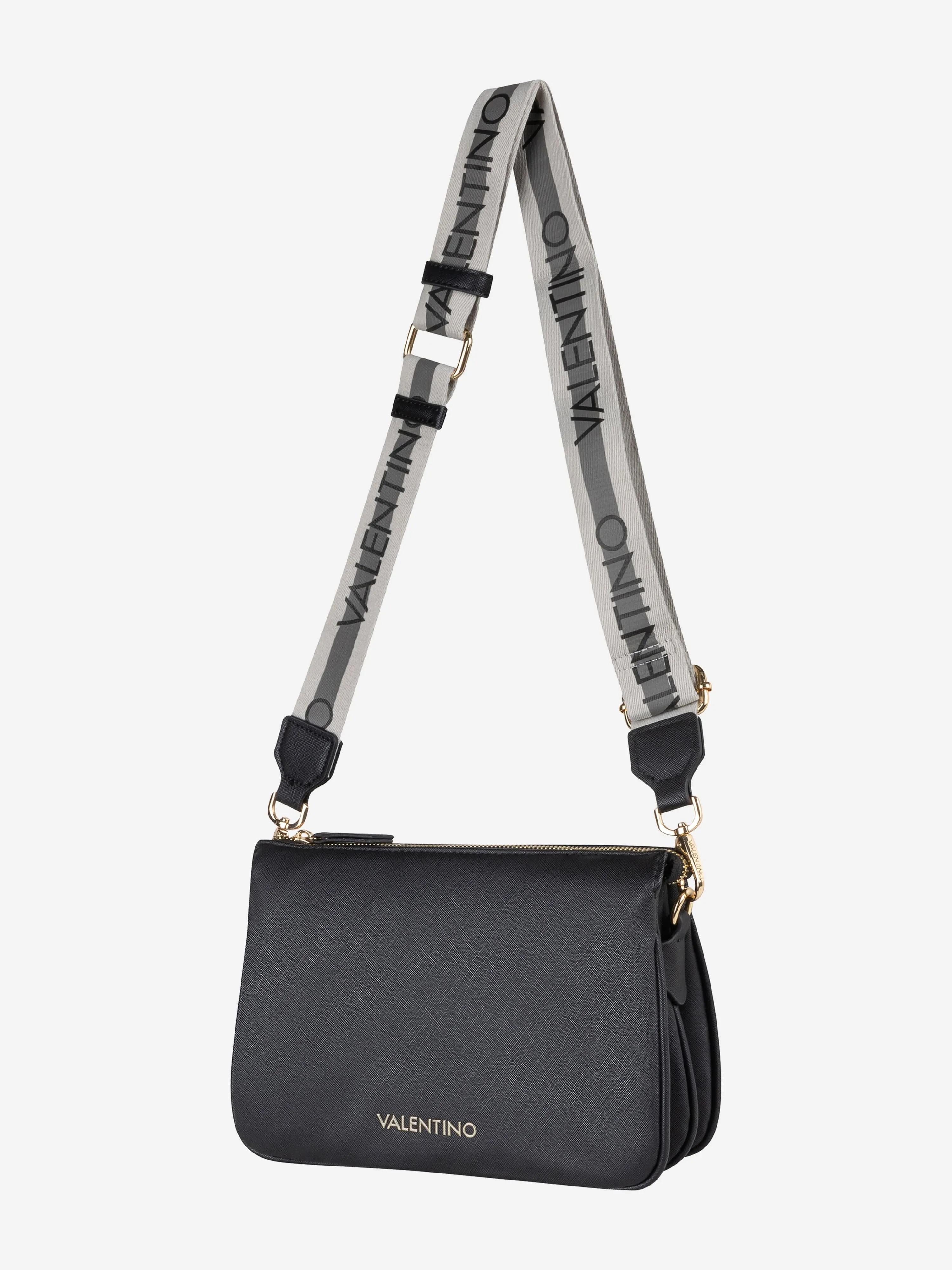 Valentino Zero Re Pochette in Black (26cm)
