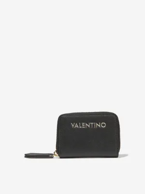 Valentino Zero Re Zip Around Wallet in Black (10cm)