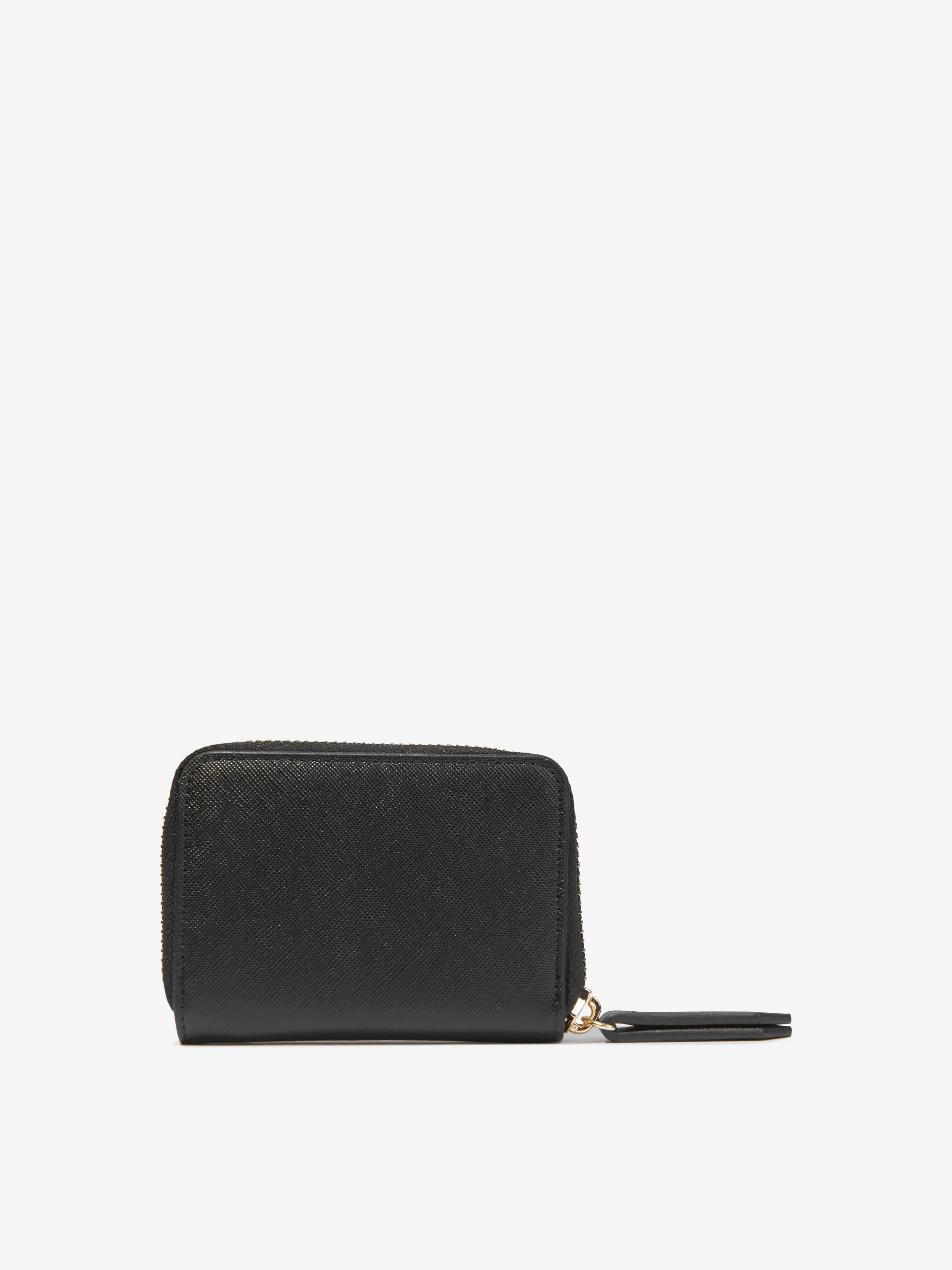 Valentino Zero Re Zip Around Wallet in Black (10cm)