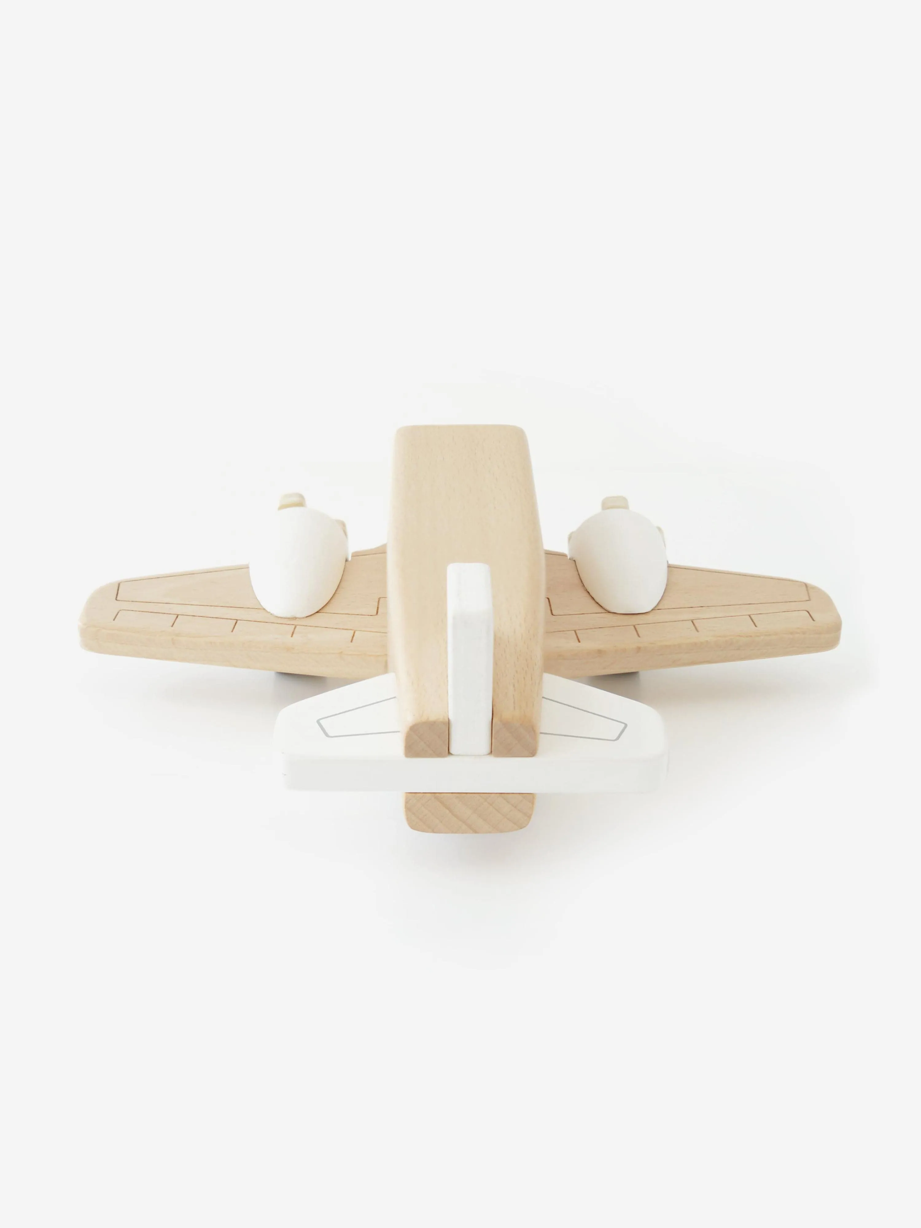Wooden Toy Plane (W:21.3 x D:21 x H:7cm)