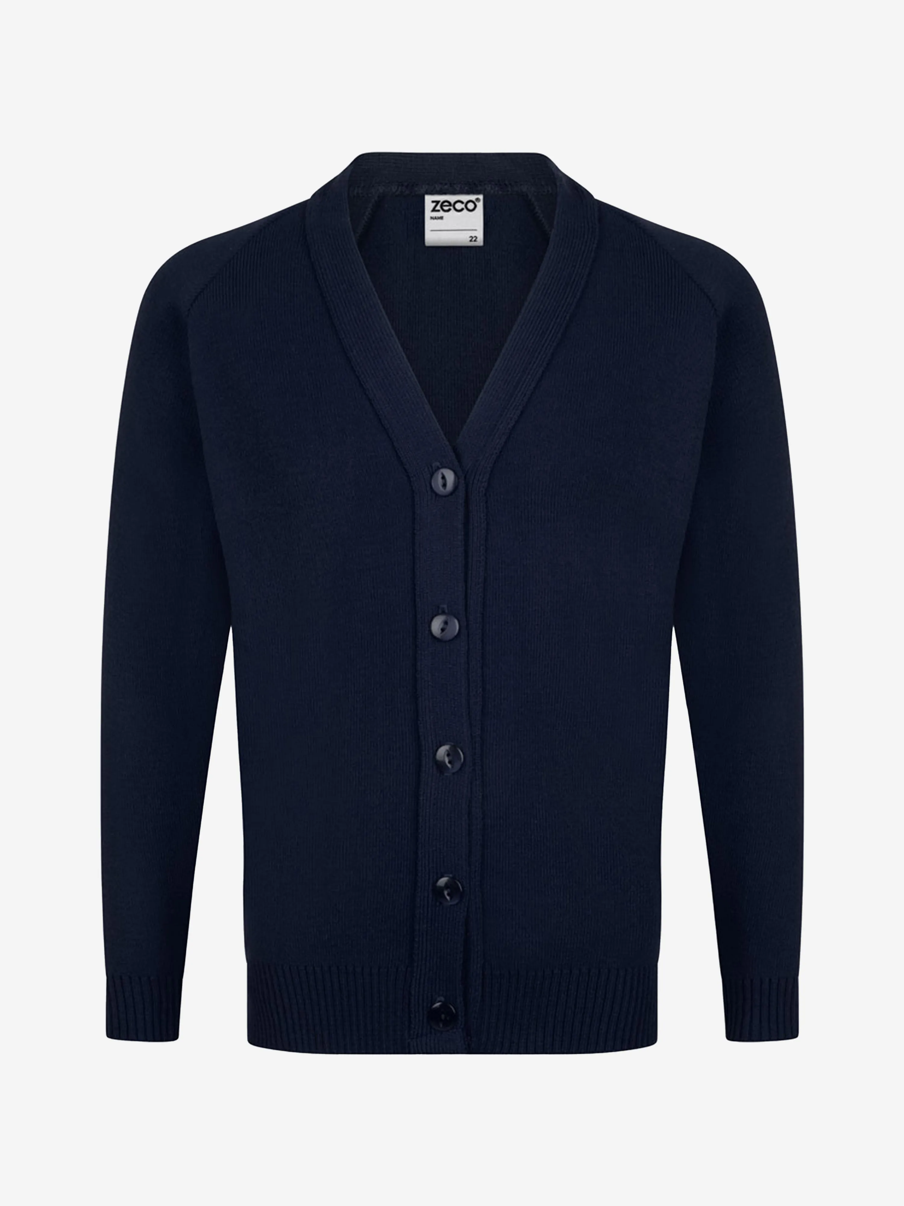 Zeco Kids School Knitted Cardigan in Navy